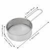Lightweight Flour Sieve Strainer Round Mini Flour Sifter Mesh Round Sifter  Cheesecake Pizza Bread