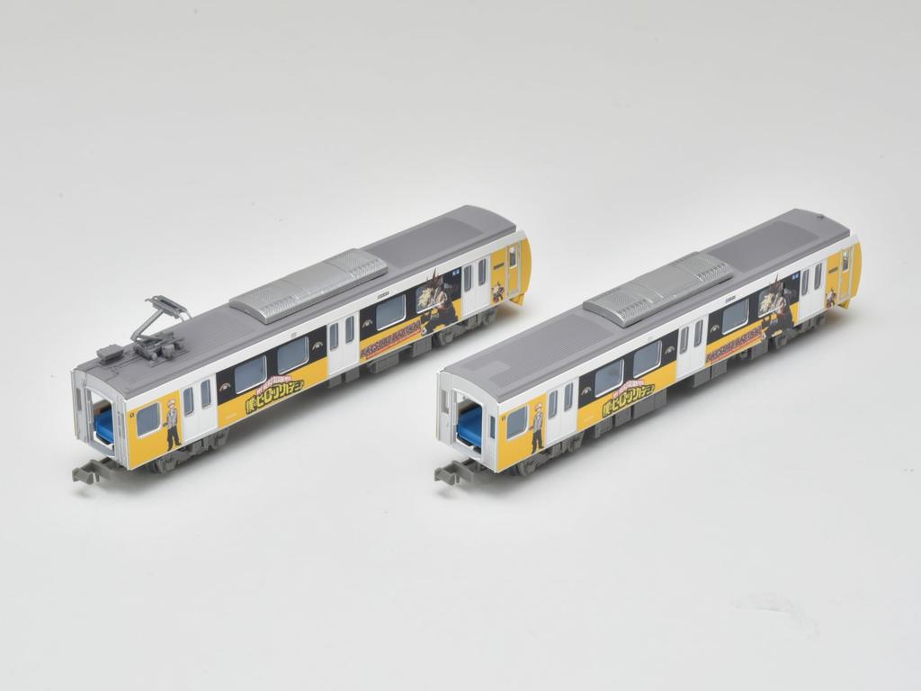 Railway Collection Tetsuro Shizuoka Railway A3000 Series My Hero Academia Bakugo Katsuki Set Diorama Supplies 2-Car