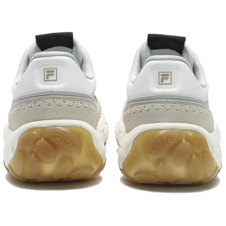 New FILA Gara Height Increasing Low top Casual Running Shoes Men's White Yellow F12M433201FSC