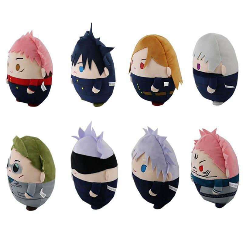 2025 Cute Jujutsu Kaisen Plush Toys for Kids Gojo Satoru Cotton Plush Toy