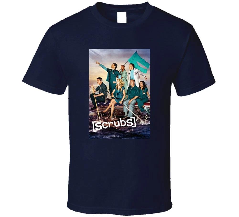 Scrubs Tv Show Tee American Television Sitcom Cool T Shirt 4XL