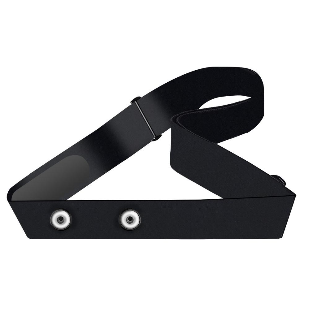 1pc Elastic Heart Rate Sensor Strap Silicone Chest Strap Adjustable Length Silicone Texture Perfect for Exercise Equipment