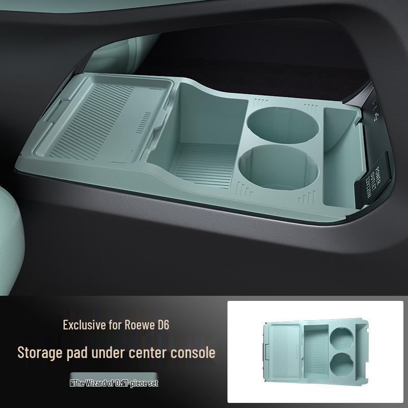 

Roewe D6 Center Console Storage Box: Compatible with 25 Models, Lower Layer Storage for Car Interior.