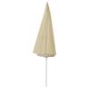 Beach Umbrella Sand Yellow 300 Cm