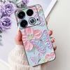 For Cover Infinix Note 40 40x 40Pro Plus Note40 Pro+ Phone Case Colorful Flower Butterfly Lxuru Women Fashion Soft Siliocne Etui