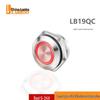 Lanbo Metal Tactile Push Button Switch, 16-22mm, High Current, Momentary, IP67, Lighted Reset.
