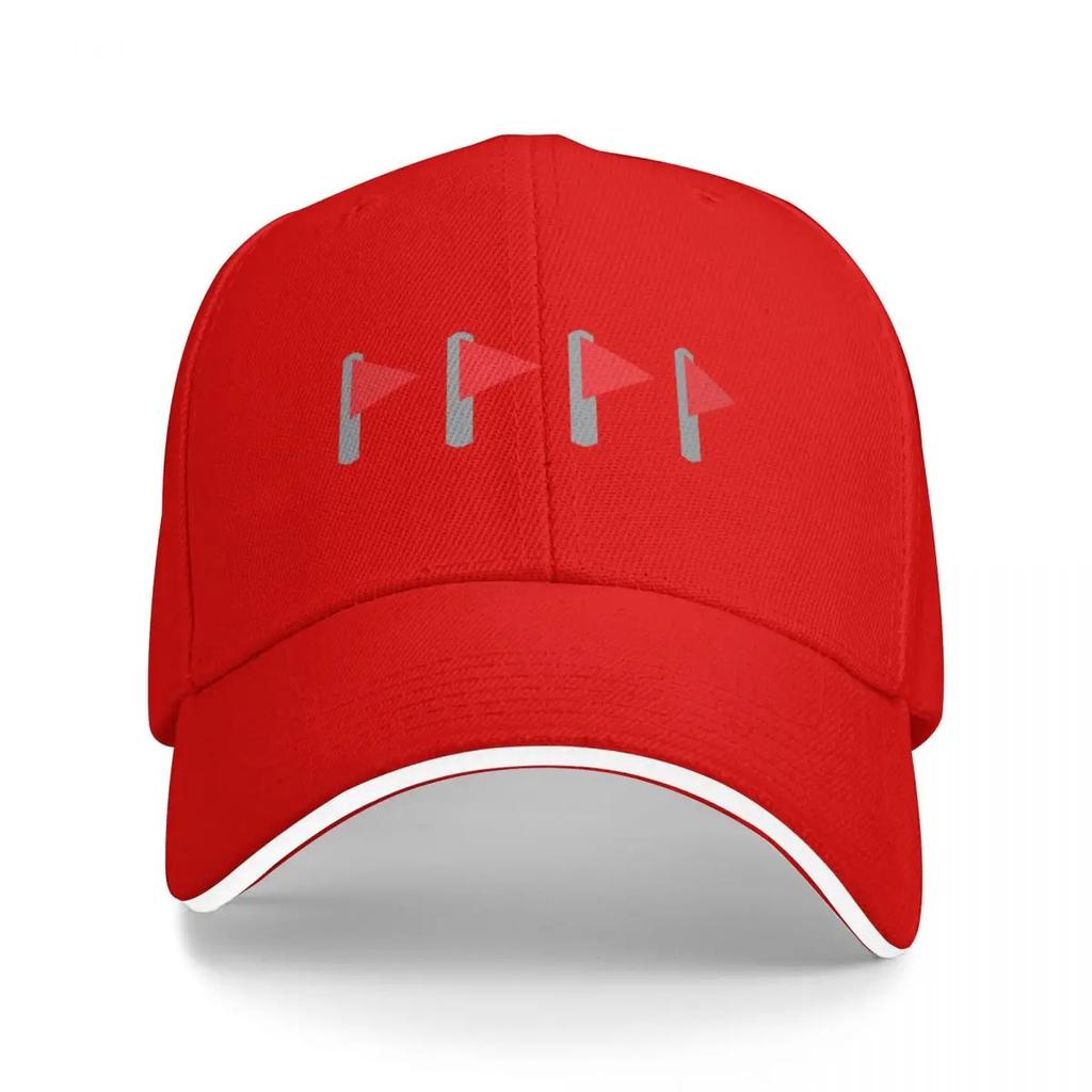 Red Flags Baseball Cap mens big size hat birthday Sun  Beach s For Women Mens