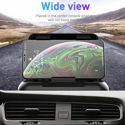 Universal Dashboard Telefon Halter Carbon Faser Silikon Center Unterstützung Konsole Dashboard Anti-Sl K2A5