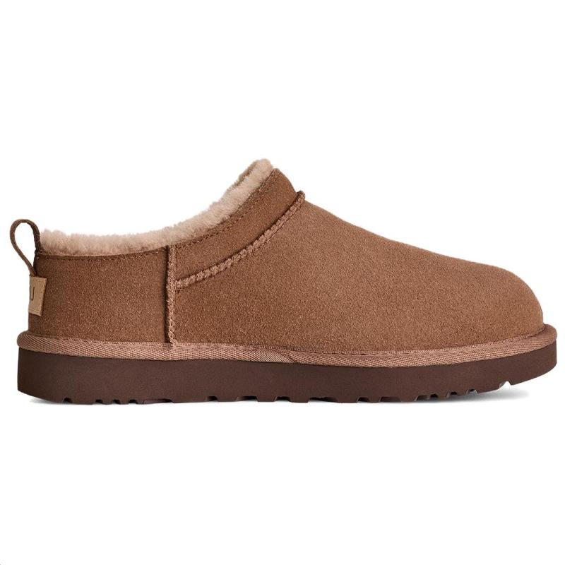 UGG Classic Heritage Abrasion Resistant Ankle Length Snow Boots Women's Light Acorn Brown Sneakers 1173891-RYK