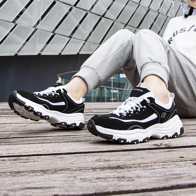 Skechers Women's D'Lites Panda Dad Sneakers
