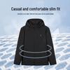 TRIES Men's Graphene Detachable Hood Jacket