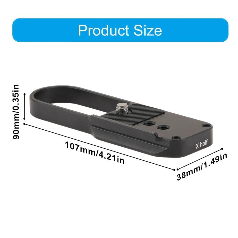 Tripods  Plate With 1/4" 20 Screw Easy Camera Attachment Lightweighted For Photographers  Plate