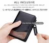 LTG Mini Wallet, Short Wallet, Bifold Wallet, Men's and Women's Wallet, 7987558, Gift, Father's Day, Mother's Day, Small Gift, Birthday Gift (Brown)