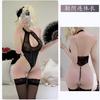 Sexy Lingerie Three-point Hot Onesie Without Temptation Uniform Passion Thin Lace