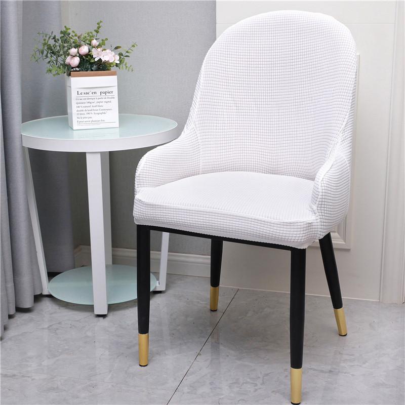 Elastic Curve European-style Chair Cover Hotel Hotel Hotel Chair Cover Dining Chair Wedding Banquet