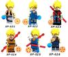 Xp048-055 062-069 079-086 Dragon Ball Saiyan Building Block Doll Toy Bag
