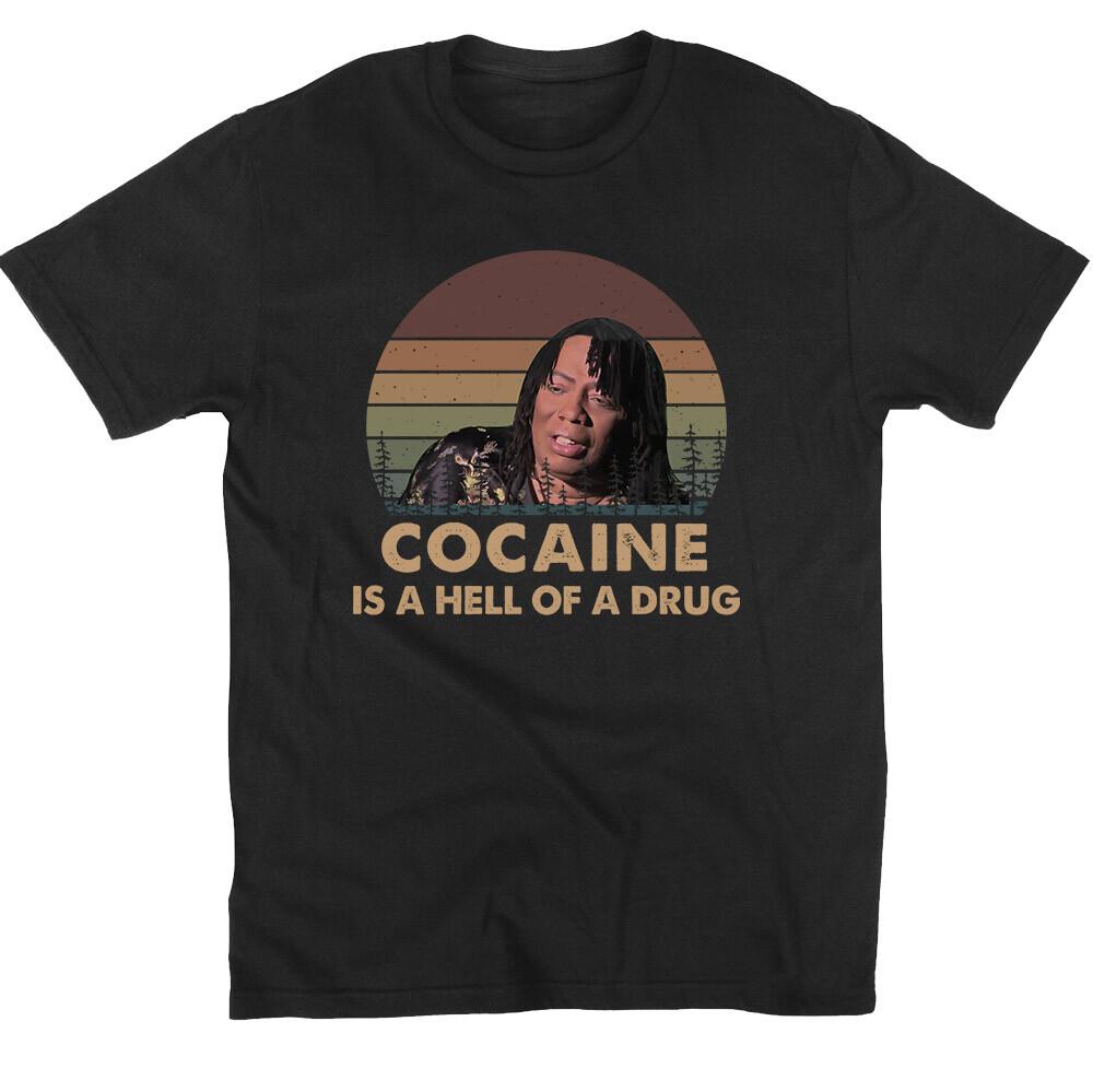 SALE Cocaine is A Hell Of A Drug James Dave Chappelle Show Funny Vintage Movie T Unisex T-Shirt S