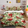 Red Cardinals, Holly Leaves. Bedding Sets Duvet Cover Sets Duvet Covers Pillowcases(1 * Duvet Cover 2 * Pillowcases Without Duvet Insert)