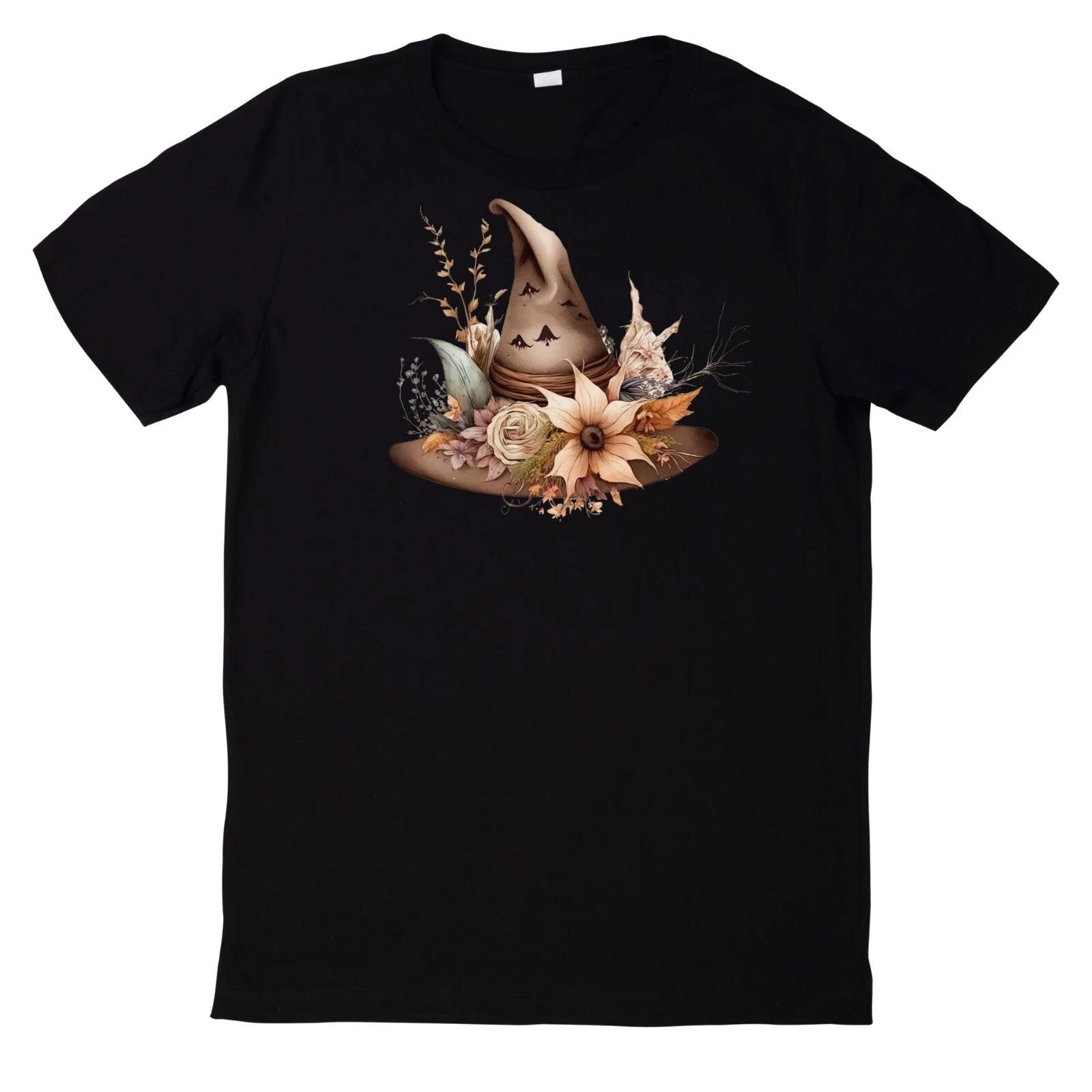 T-Shirt Aquarell Boho Hexen Motiv Baumwolle M