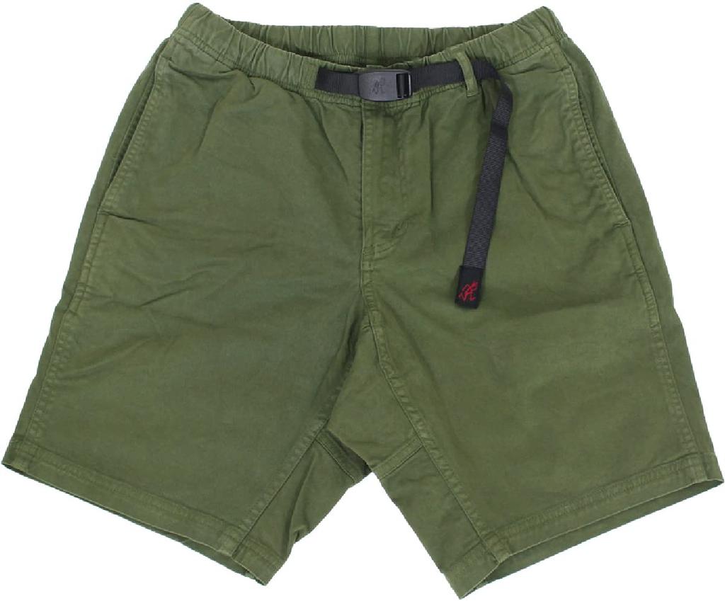 GRAMICCI NN-SHORTS New Narrow Shorts, Above the Knee, with a Gusseted Crotch and Webbing Belt (1245-NOJ, G106-OGS)