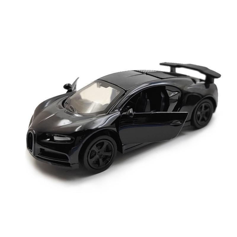 

Подарунок для хлопчика та дитини Модель спортивного автомобіля Bugatti without base чорний