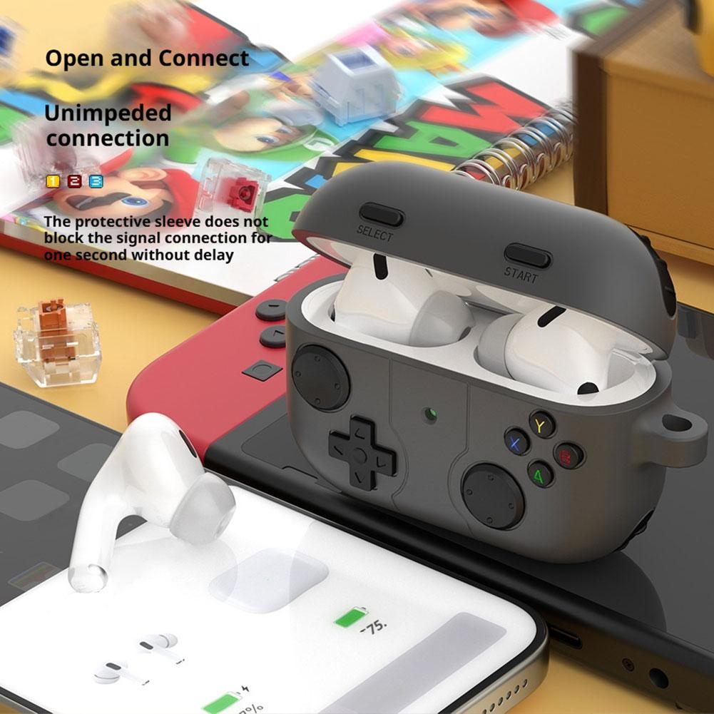 For Airpods Pro3 2025 Case Soft Silicone Classic 3D Gamepad Cover Headphones Protective Case For Apple Airpods Pro 3 Shell