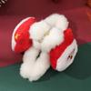 Santa Santa Hair Claw Clip Hair Jaw Clip Christmas Plush Barrettes Hairpin