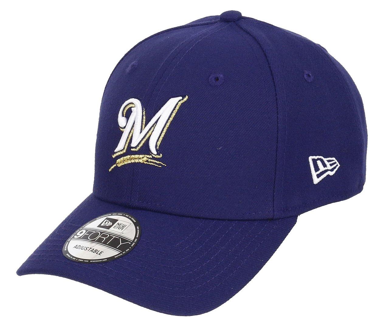 New Era 940 Cap MLB League Milwaukee Brewers Navy -