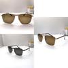 2023 Business Polarized Sunglasses Black Frame Grey Lens Uv400 Men Women Wholesale