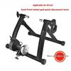 Foldable Magnetic Bike Trainer Stand 6 Speed Roller Cycling Station Indoor Bicycle Exercise Training Stand for 20-28 Inch Tire
