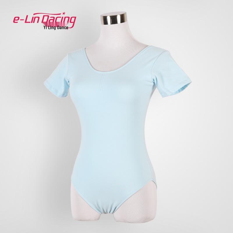 

Женская одежда для танцев с V-образным вырезом и длинным рукавом: Костюм для экзамена по балету, йоге, катанию на коньках и искусству XL