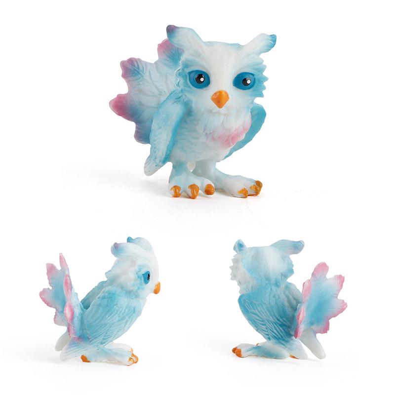 Animal Model Toy Mini Elf Static Solid Baking Model Boutique Collection Decoration Doll