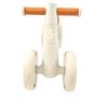 Premium MILA Balance Bike for One Year Old, Gray with Brown Saddle