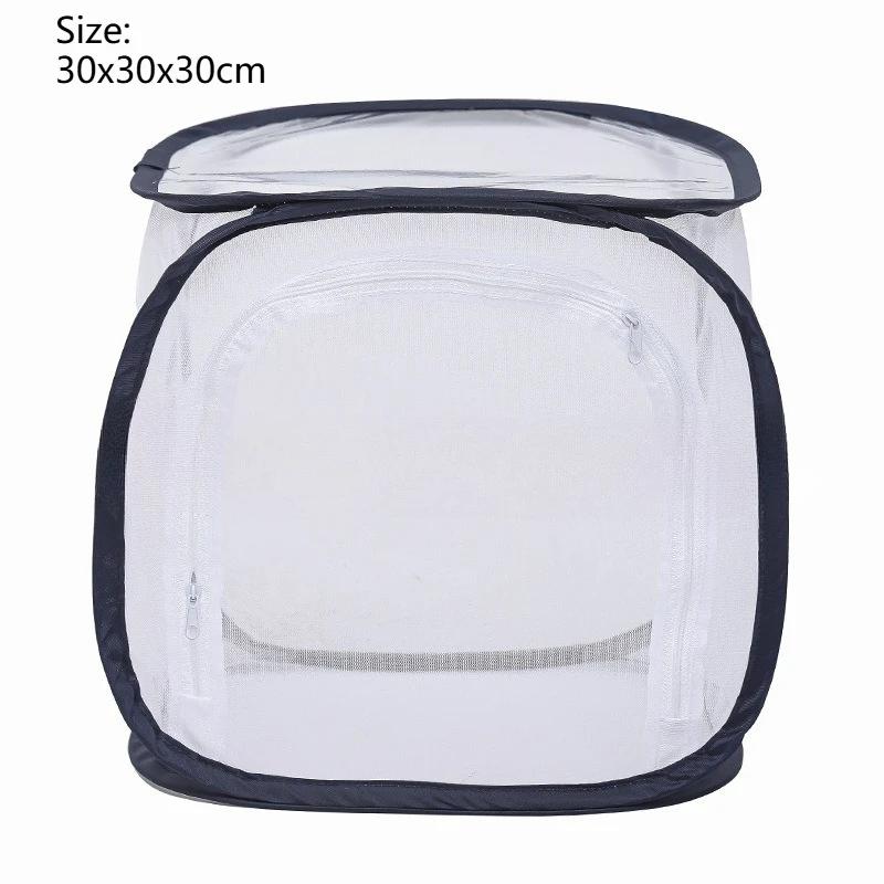 Outdoor Folding breathable large mesh cage suitable for insect breeding hatching observing insect habits butterfly bee breeding