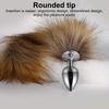 Safe Prostate Toy To Clean Nice-looking Easy Rounded Tip Anal Butt Beads Artificial Fox