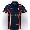 Unisex Off-Road Racing Polo Shirt Short Sleeve Collared T-Shirt Breathable Sporty Casual Fit