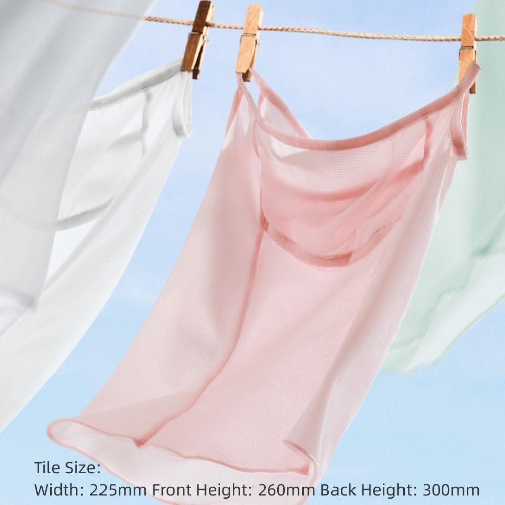 Summer Uv Protect Sun Proof Face Scarf Neckline Mask Ice Silk Bib Face Mask