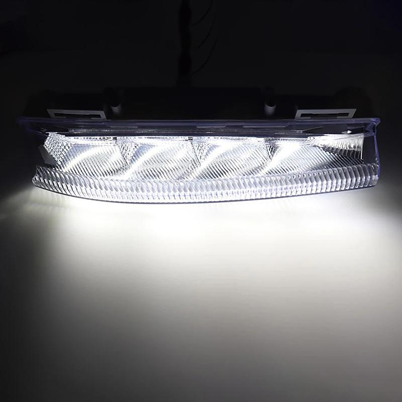 LED Light Car Front Bumper Left,Right LED DRL Running Turn Signal Lamp For Mercedes-Benz W204 W212 C250 C280 C350 E350 Fog Light