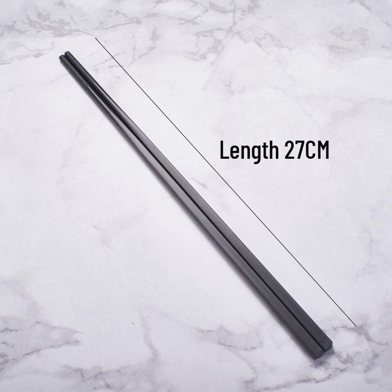 

Антискользящие и влагостойкие палочки для еды из сплава Yima - 10 пар, японский бакелитовый семейный набор