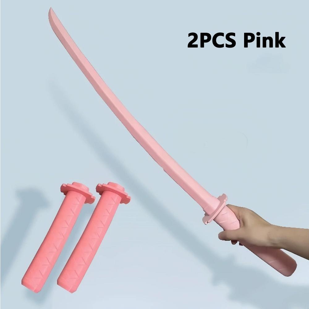 3D Printed Fidget Toy  Retractable Samurai Sword Toy Plastic Telescopic Katana Cosplay Props Party Birthday Gifts For Kids