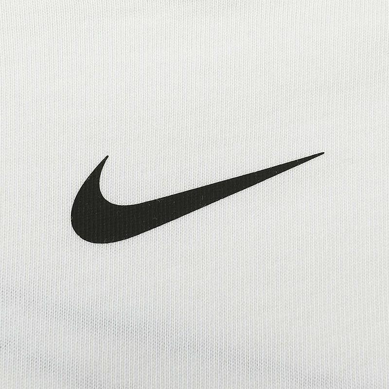 New Nike Women'ss Logo Crewneck Casual T-Shirt White HJ3947-133