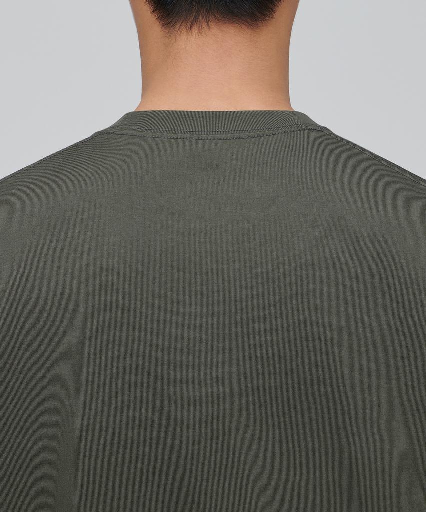 Musinsa Standard Heavyweight Relaxed Crew Neck T-Shirt [Dusty Khaki]
