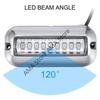 X7JF for DC 10-30V Marine Boat Transom LED Stern Light 42 LEDs Waterproof Marine Ligh