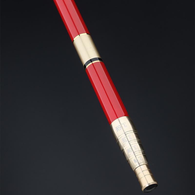 In Stock: Free Shipping - Ultra-Light 28 Tones Carbon Fiber Fishing Rod with Four-Position Adjustment