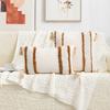 Tufted Tassel Pillow Case Bohemian Home Living Room Sofa Bedroom Tassel Back Cushion Core-Free Premium Durable