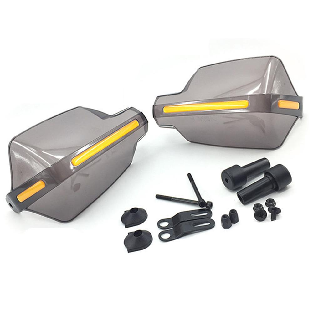 

7/8 Motorcycle Handlebar End Smoke Brush Bar Hand Guard Protector For Honda
