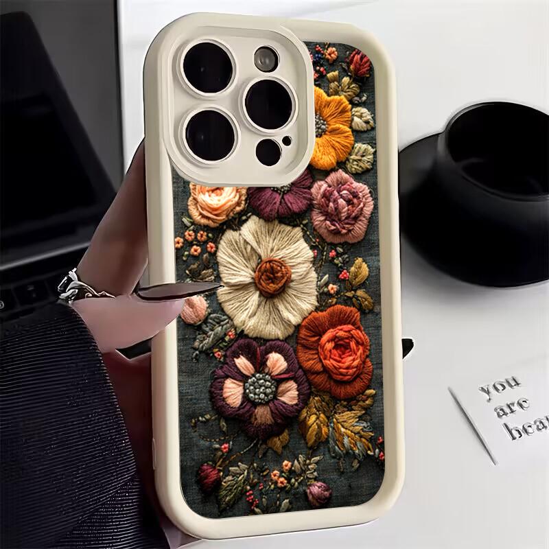 

Enchanted Forest Mushroom & Floral Art Phone Case for iPhone 17 16 15 14 13 12 11 Series Pro Max Plus iphone 11 ProMax