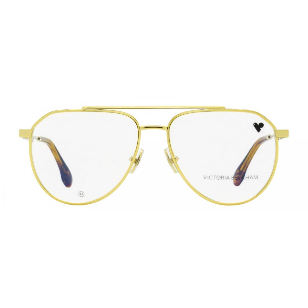 Victoria Beckham Women S Aviator eyeglaSSeS Vb2133 714 Gold 55mm 714
