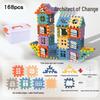Large Particle Interlocking Building Blocks for Children - Pretend Play Construction Toy for Boys