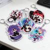 Hellbound Heartbreakers Verosika, Beezlebub, Fizzarolli, Asmodeus, Loona, Octavia Keychain